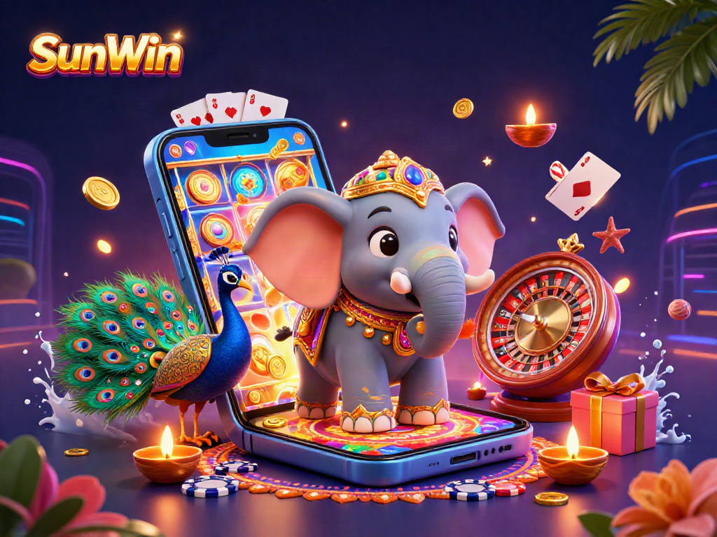 Engage with SunWin's thrilling gaming experience featuring vibrant 3D illustrations.