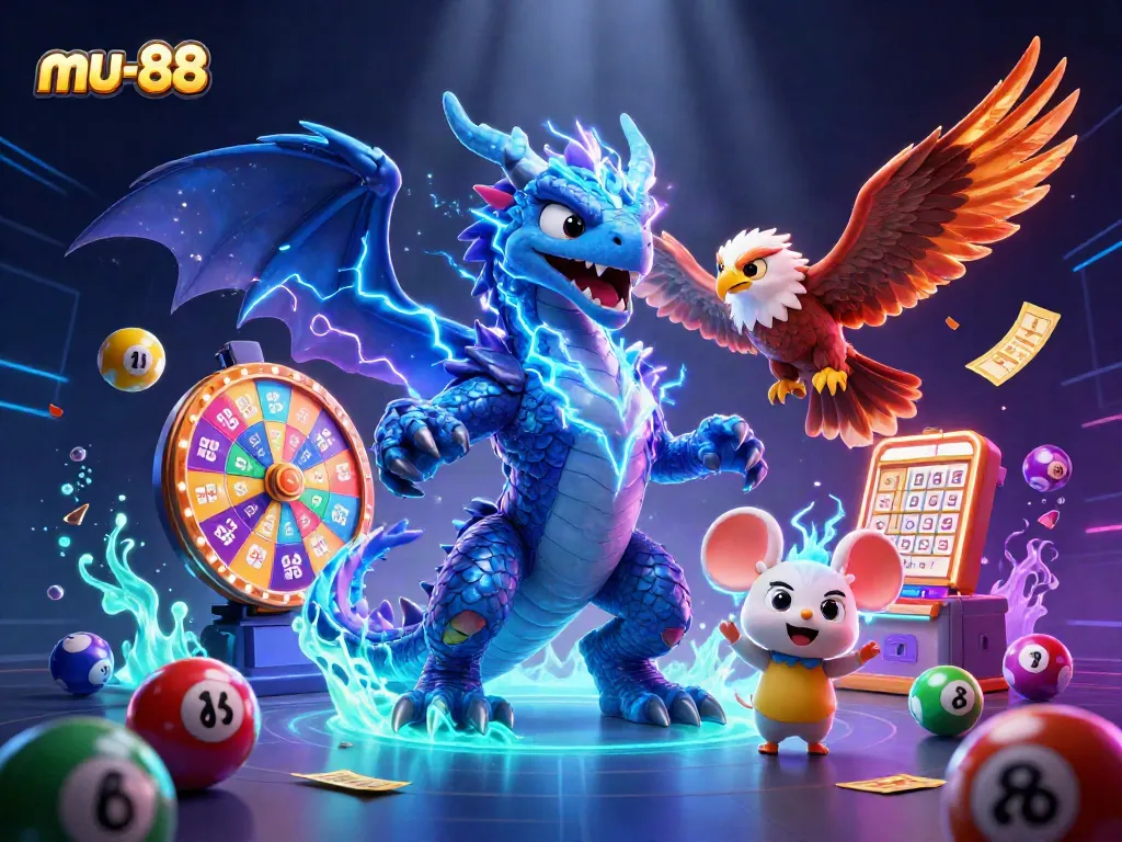 Engage with mu-88's vibrant online casino world filled with dynamic lottery elements and colorful prizes.
