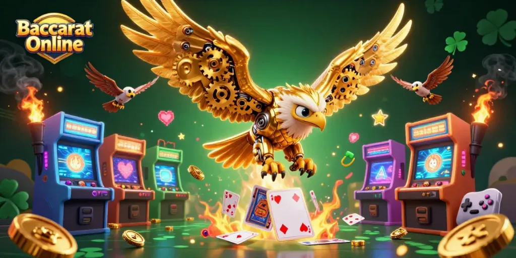 Experience Baccarat Online with immersive gameplay and stunning 3D carnival graphics.