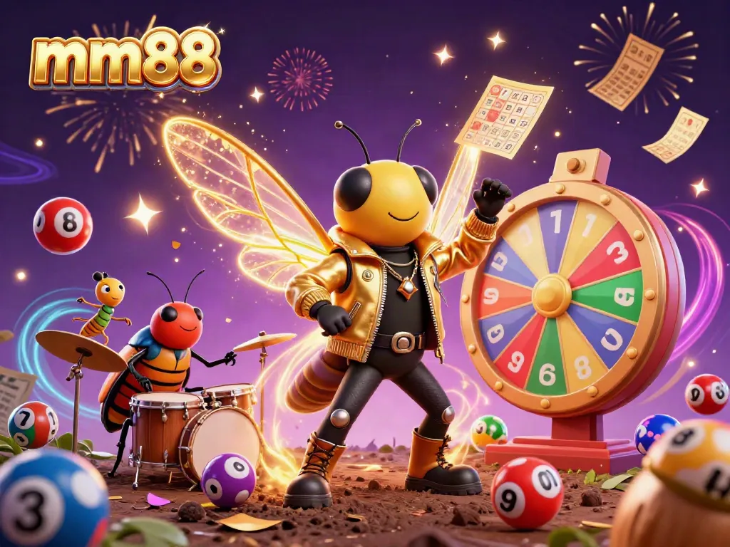 Experience the thrill of gaming with mm88 featuring vibrant characters and dynamic casino elements.