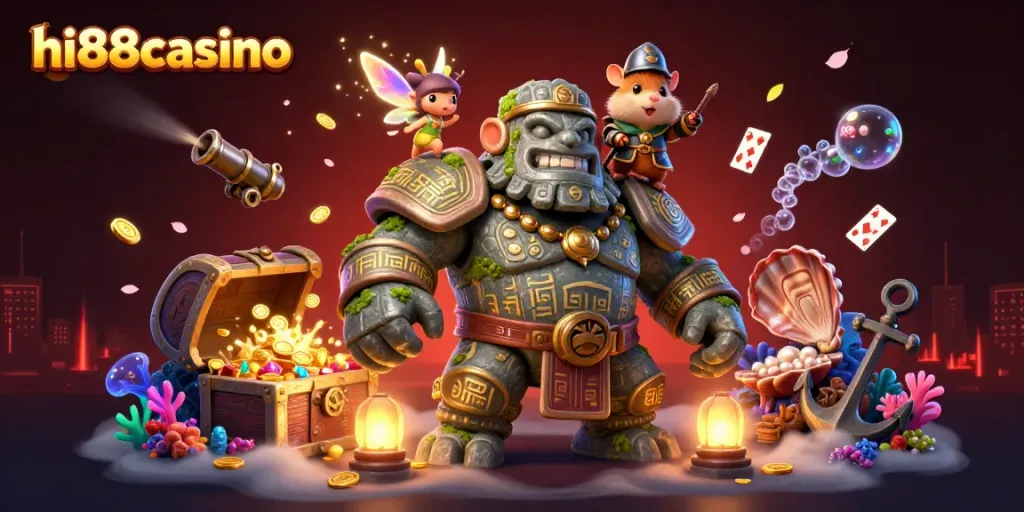 Experience thrilling wins at hi88casino with enchanting characters and dynamic game elements.