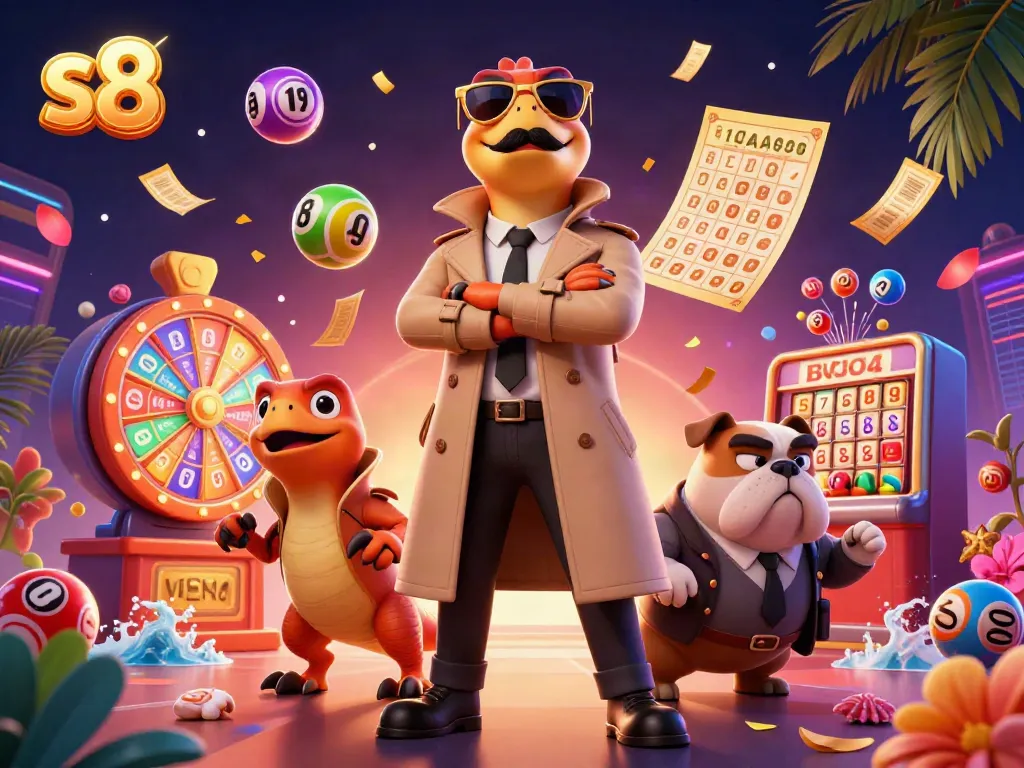 Experience high-stakes fun with the s8 casino illustration featuring raptors in disguise.