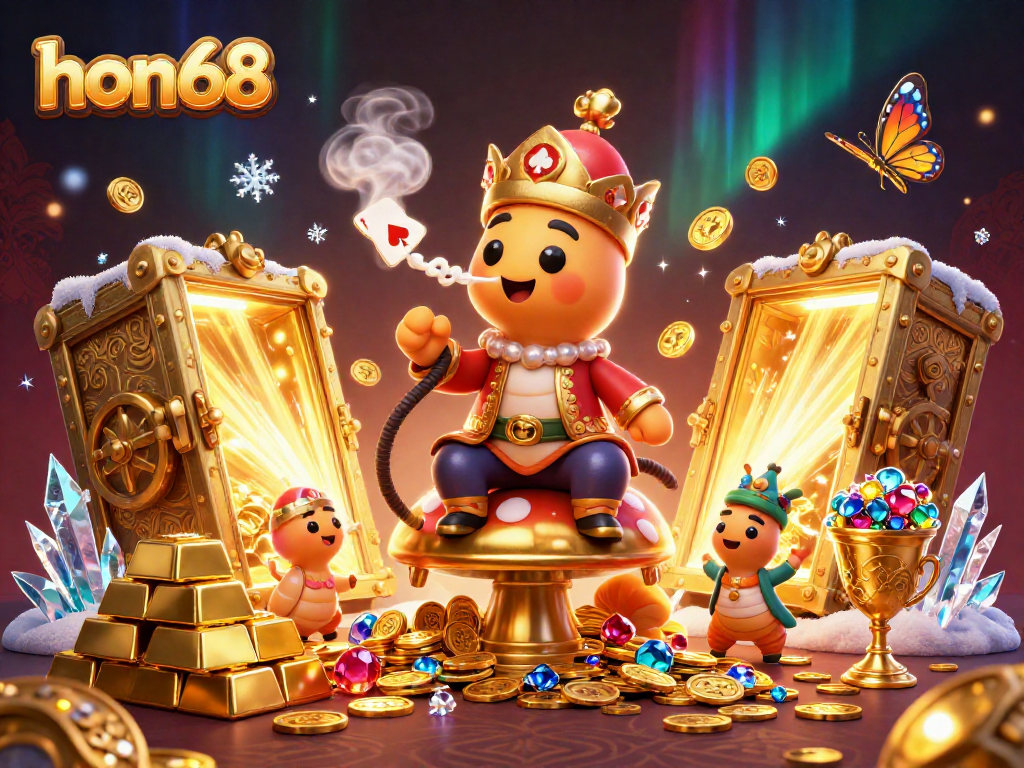 Join the fun with hon68 and experience vibrant gameplay in a rich, dynamic casino scene.