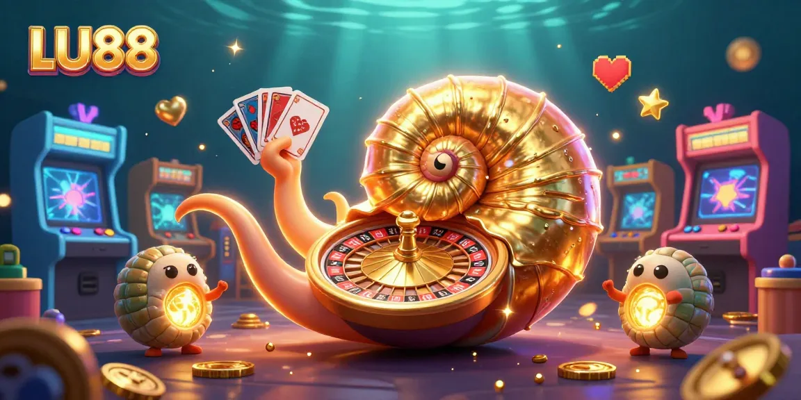 Bet and win at LU88's exciting casino games featuring vibrant 3D illustrations.