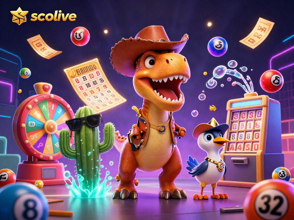 Socolive brings the excitement of dynamic gambling with colorful lottery balls, engaging characters, and immersive casino elements.
