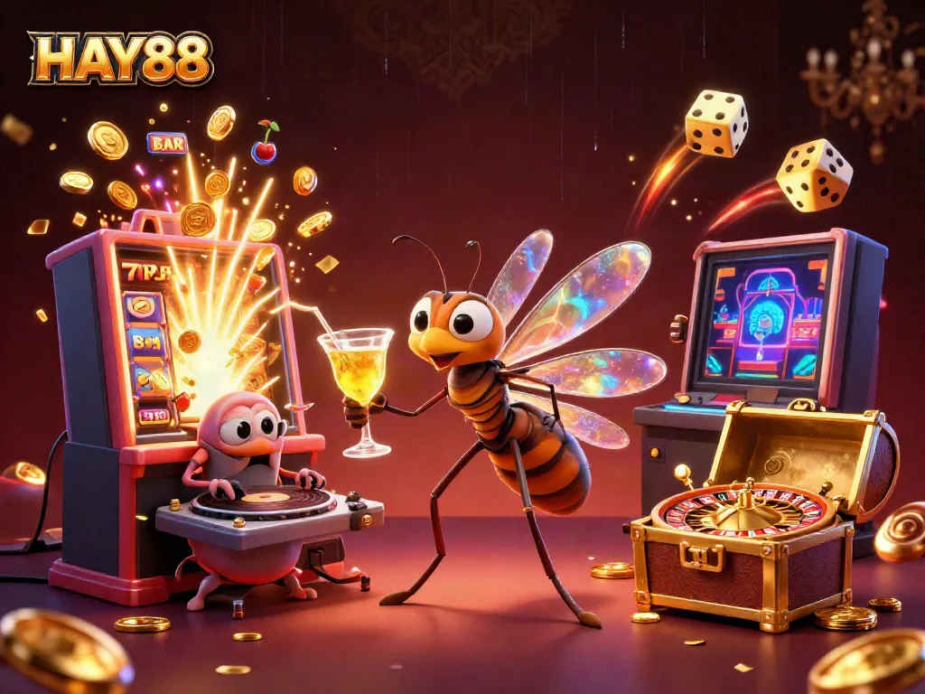 HAY88 invites gamblers to enjoy high-energy casino excitement with vibrant slots and roulette.