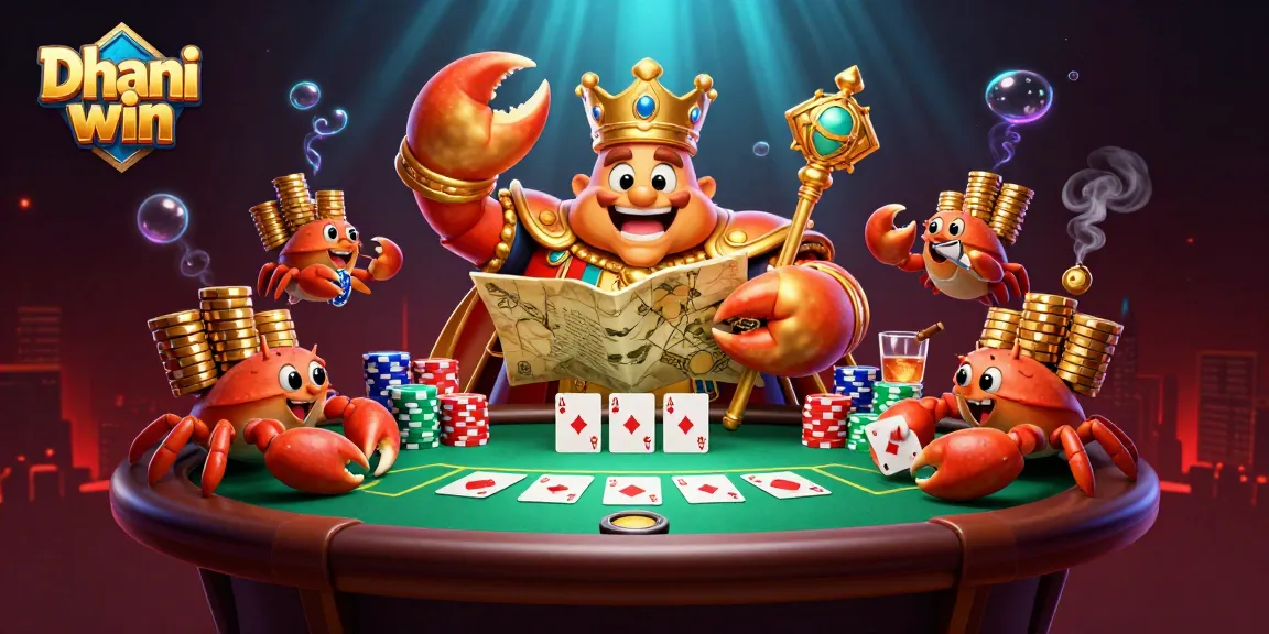 Dive into the thrilling world of Dhani win as the golden crab emperor rules over poker tables filled with vibrant chip stacks and rich rewards.