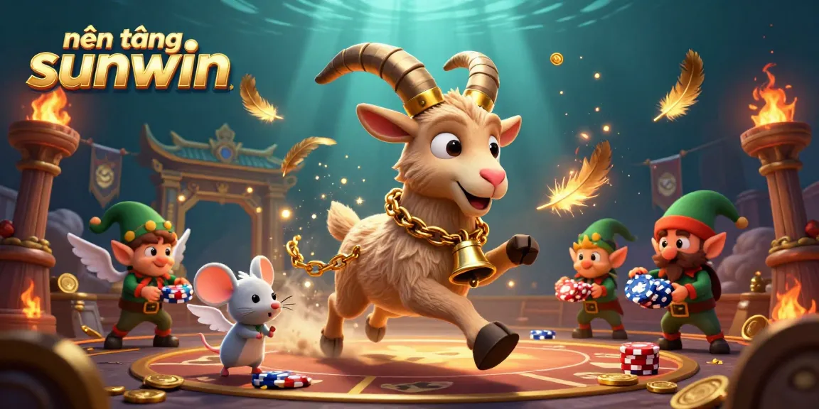 Join the festive fun at nền tảng sunwin casino, where characters run the show amidst golden treasures!