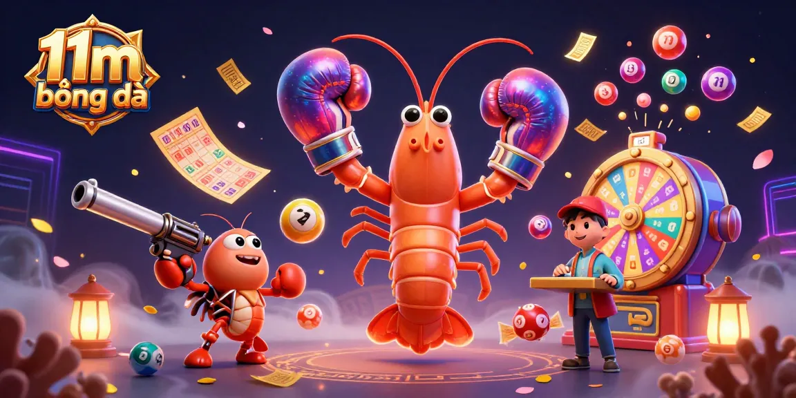 Experience thrilling 11m bóng đá action with vibrant gambling elements and dynamic characters.
