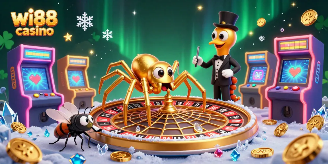 Experience the thrill of wi88 casino with dynamic betting action in a vibrant 3D illustration.