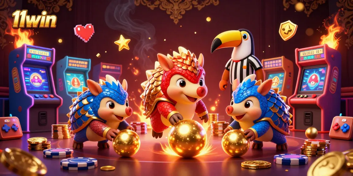 Engage in thrilling gaming adventures at 11win amidst vibrant visuals and energetic scenes.
