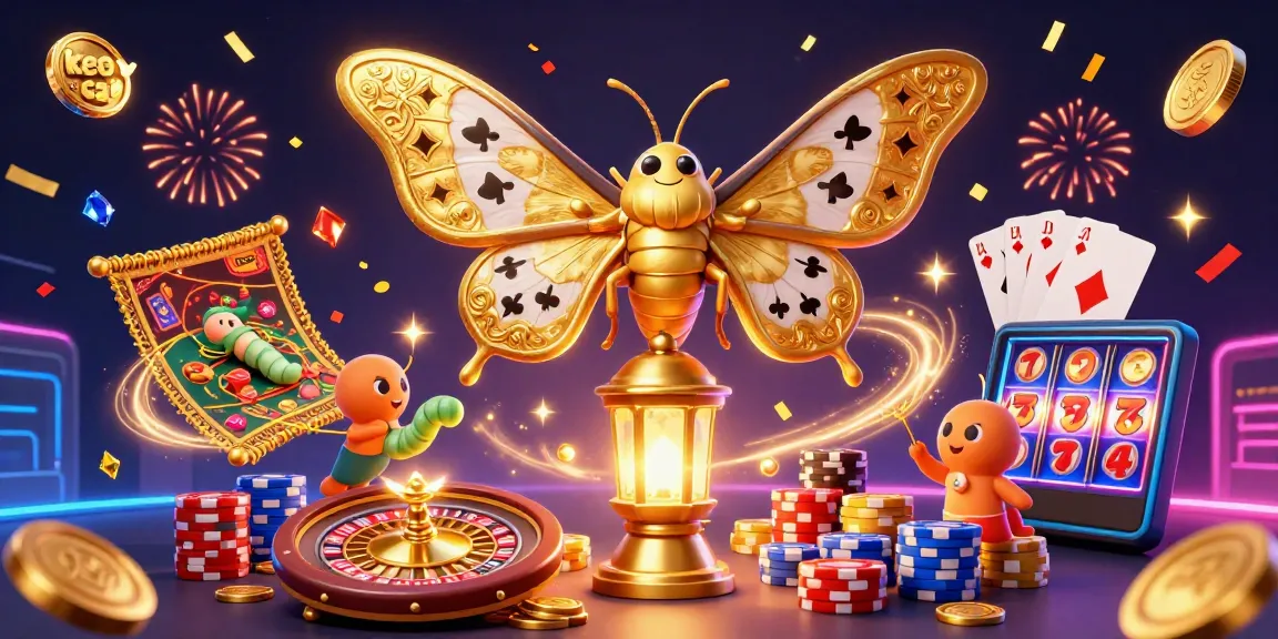 Engage with keo nha cai through a vibrant and detailed casino-themed illustration showcasing dynamic elements.