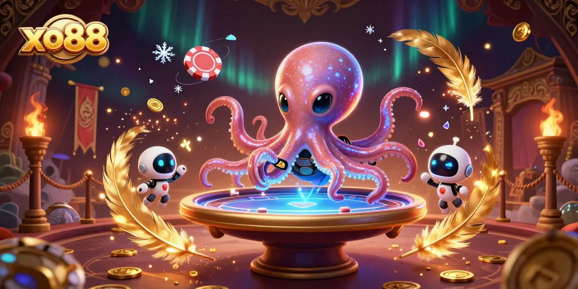 Experience the thrilling alien world of xo88 with dynamic poker action and vibrant casino elements.
