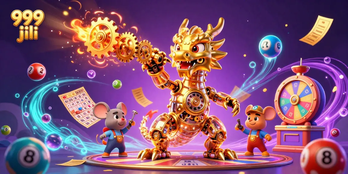 Experience thrilling gameplay with 999 jili's vibrant scenes of wins and excitement in this immersive casino illustration.