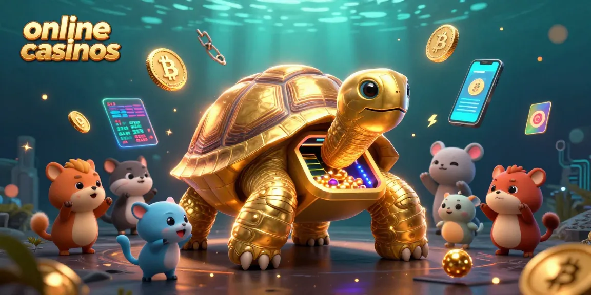 Engage with online casinos featuring vibrant crypto-themed characters in an exciting pinball scene.